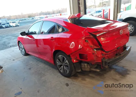 2017 Honda Civic Ex-L z USA, uszkodzony, nr VIN 2HGFC1F72HH631563